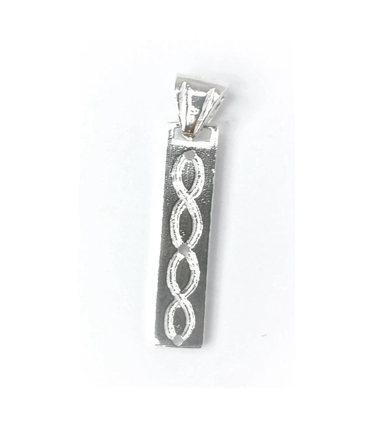 AMULETO COLGANTE CARTUCHO ATLANTE PLATA