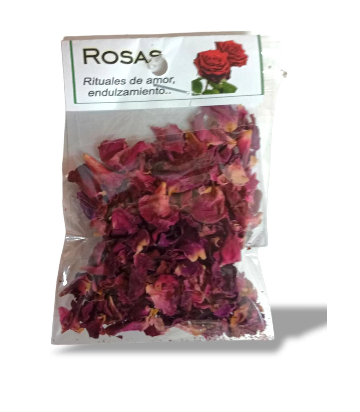 HIERBA PETALOS ROSAS