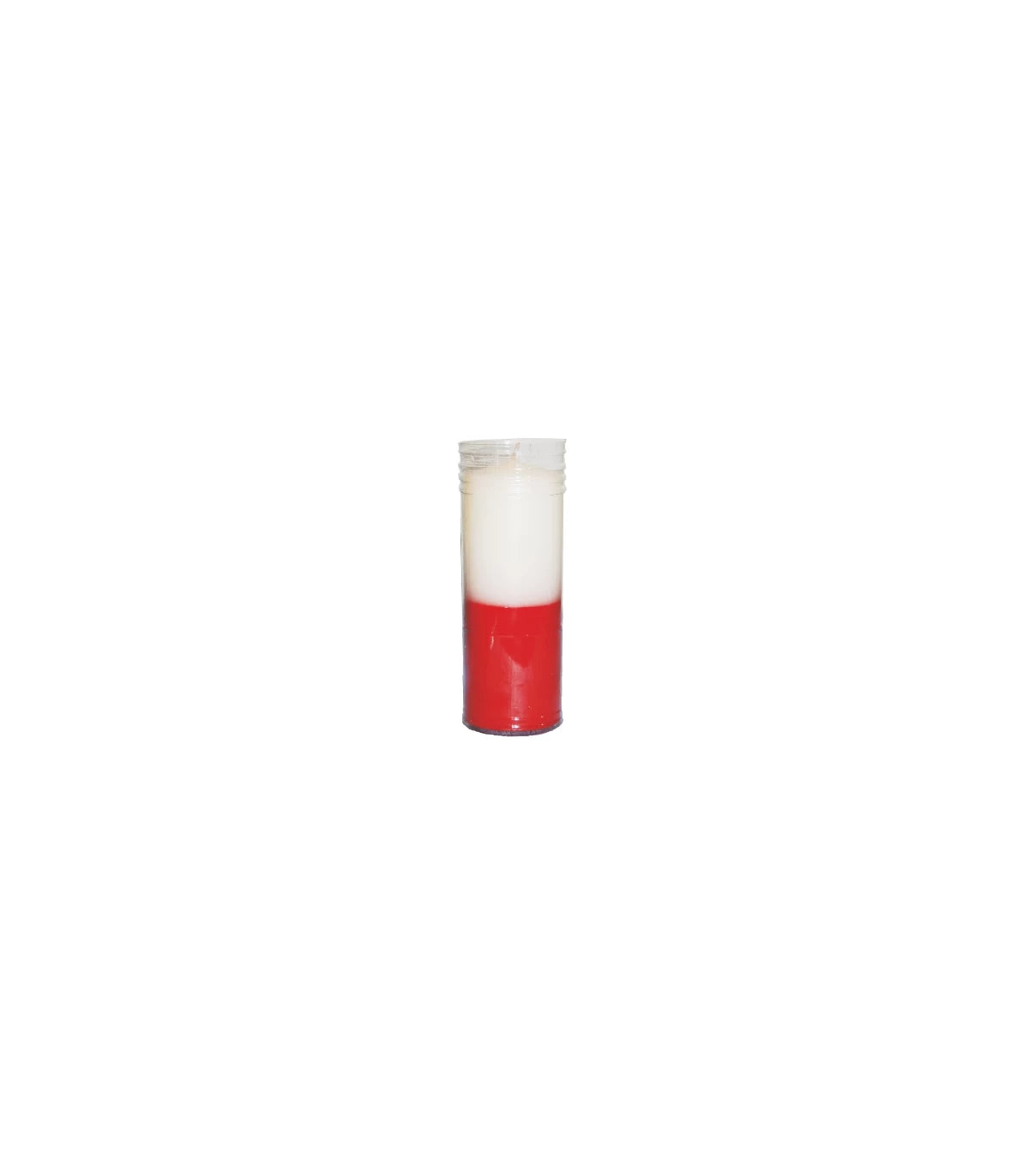 VELON BLANCO ROJO 15 CM
