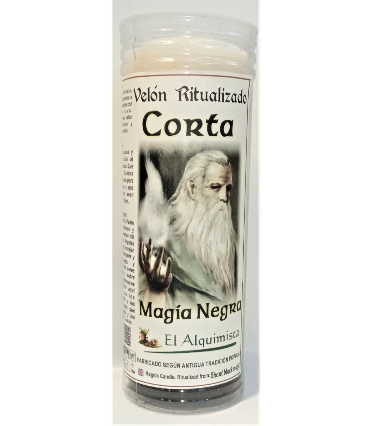 VELON CORTA MAGIA NEGRA 15 CM