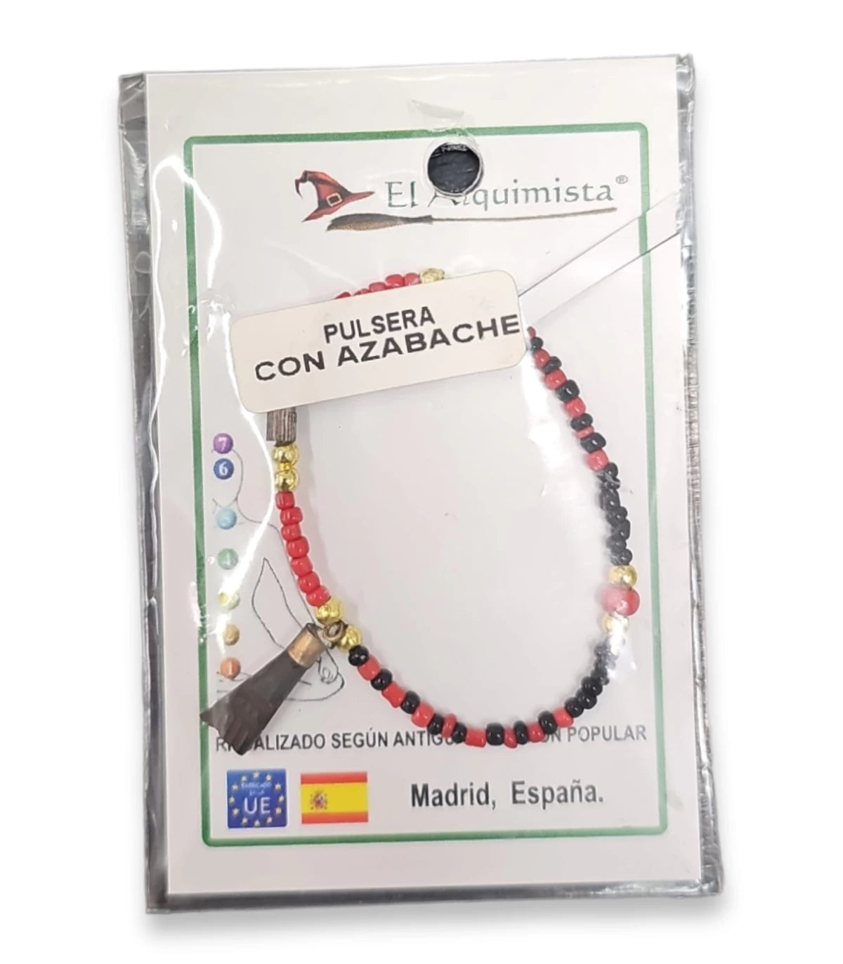 AMULETO PULSERA AZABACHE